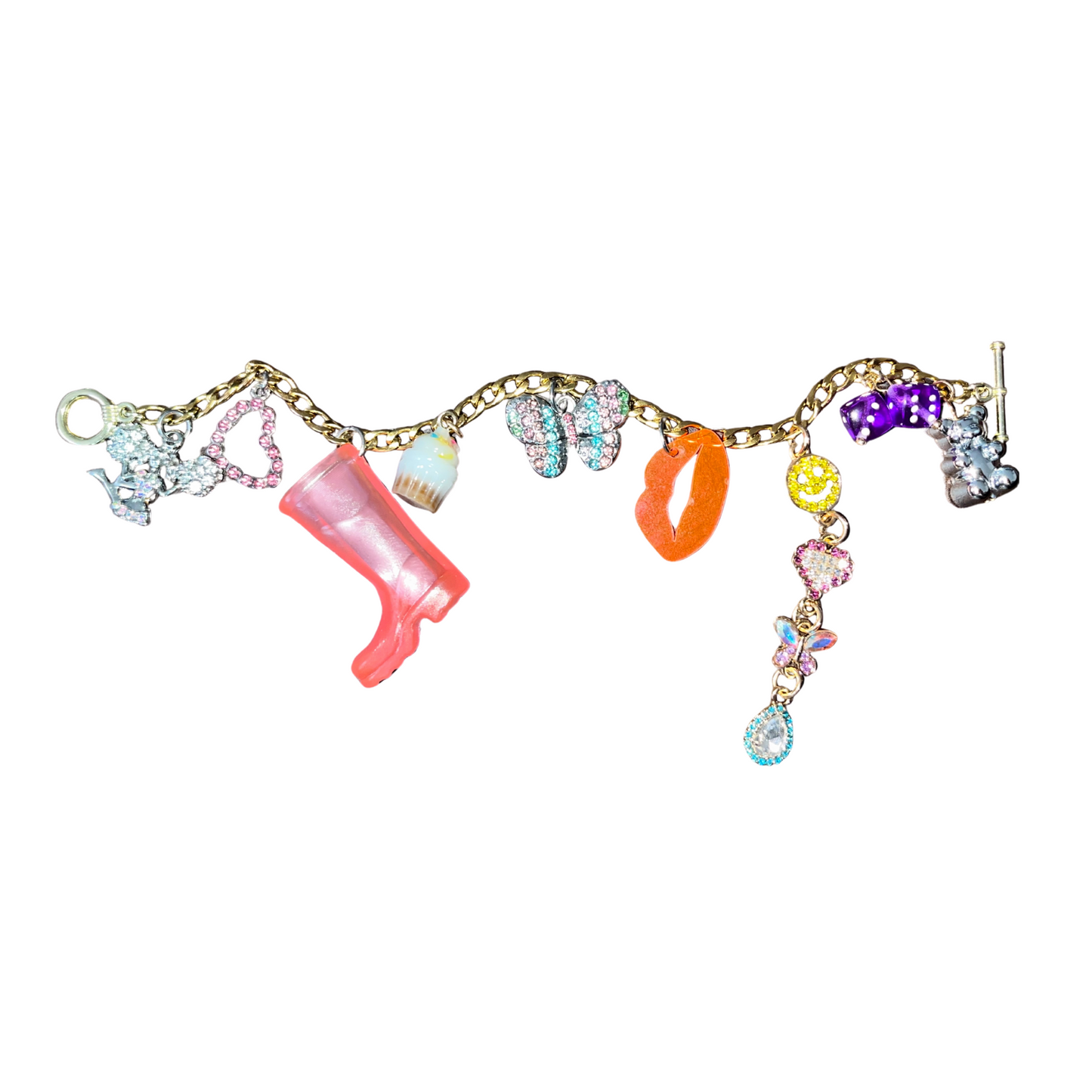 "Walking Through Joy" Charm Bracelet