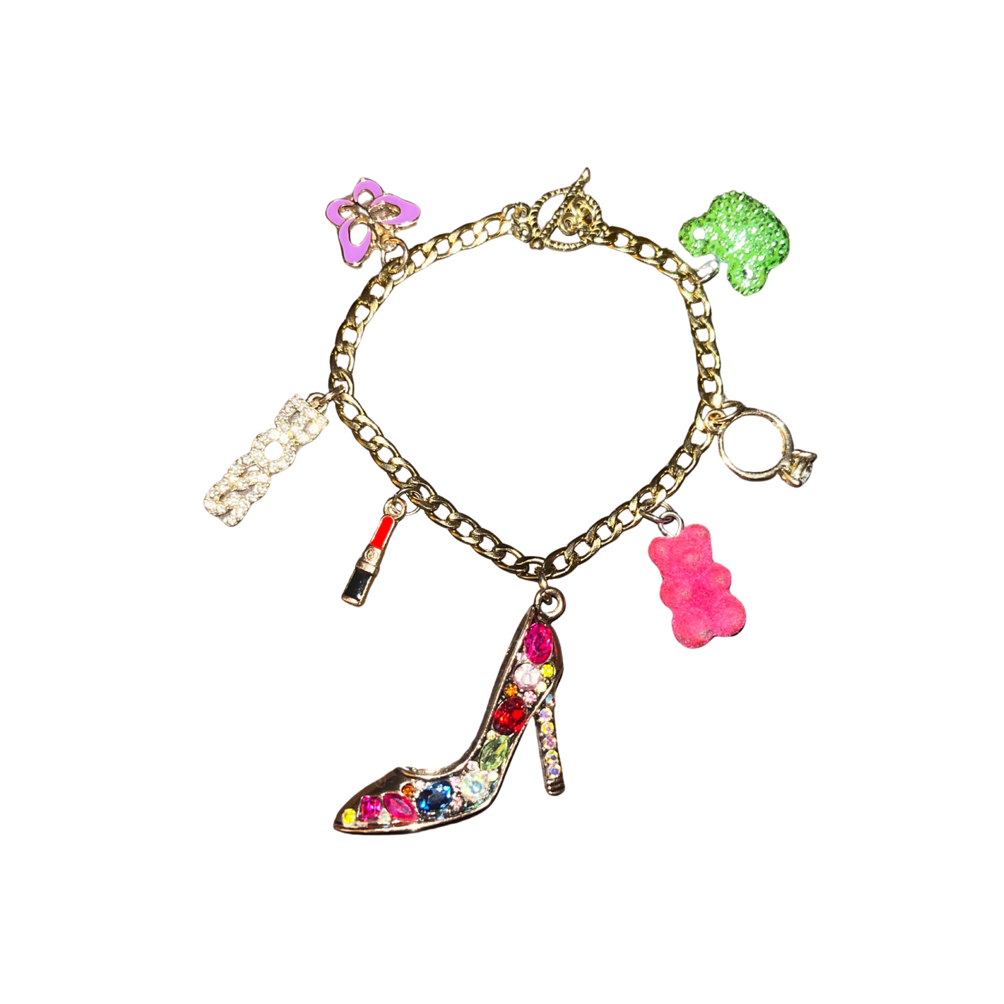 "Soft-Life Girly" Charm Bracelet