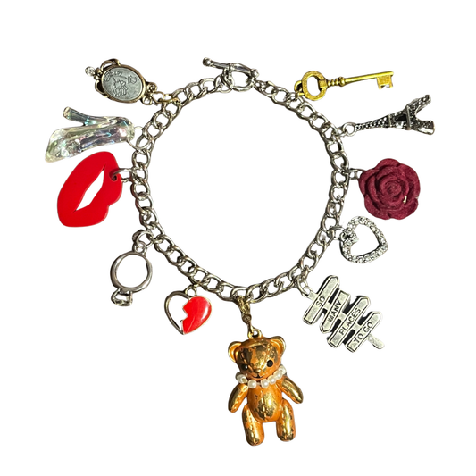 "Heart-Break Hotel" Charm Bracelet