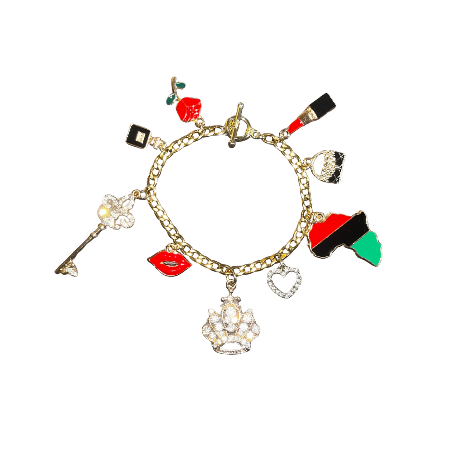 "Queendom" Charm Bracelet