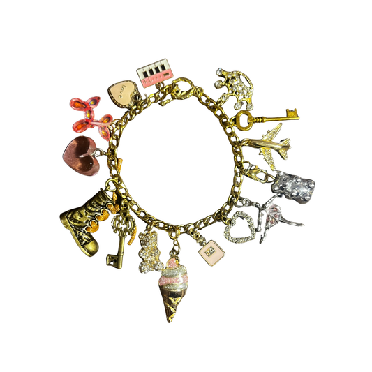 "Am I Your Baby" Charm Bracelet