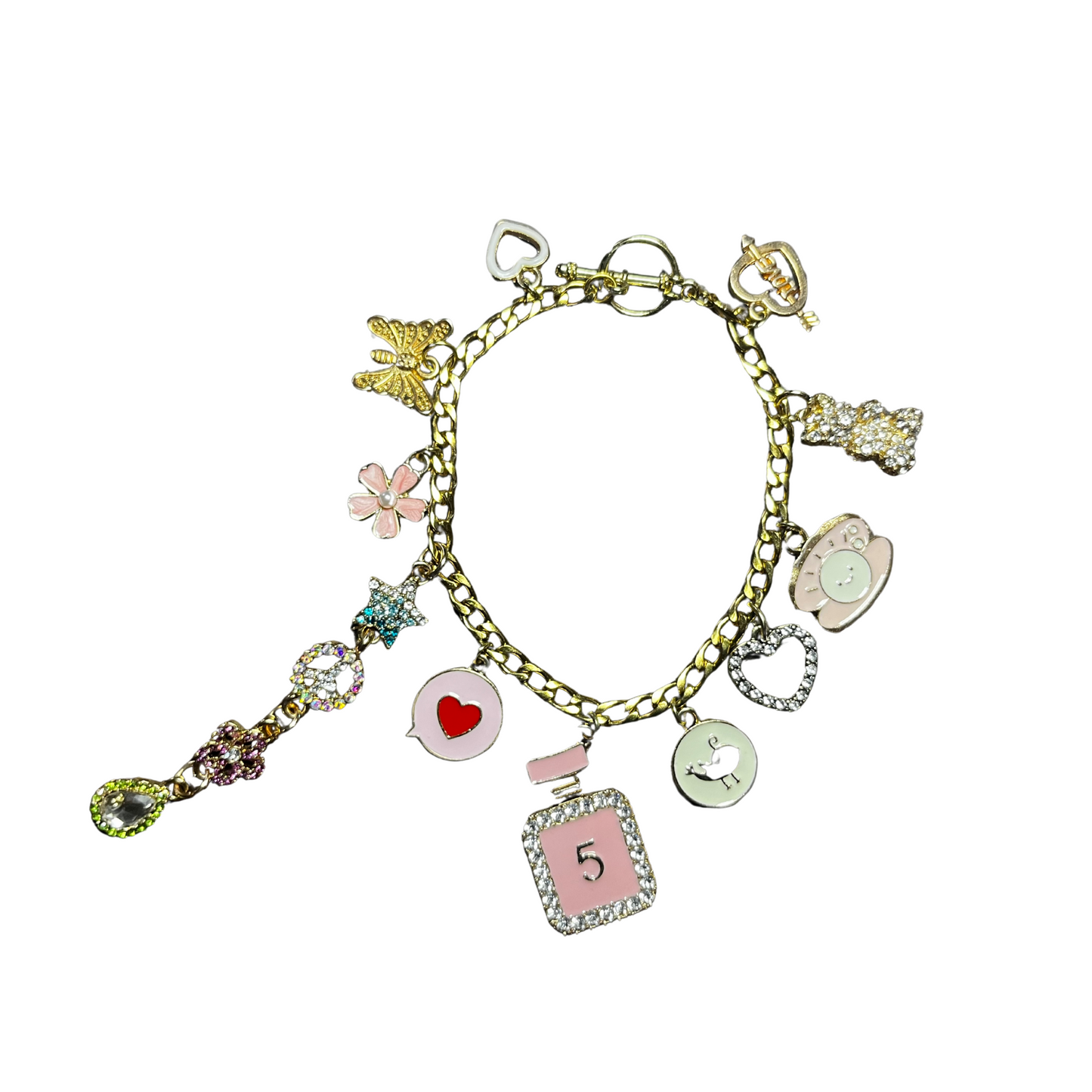 "Delicate Gal" Charm Bracelet