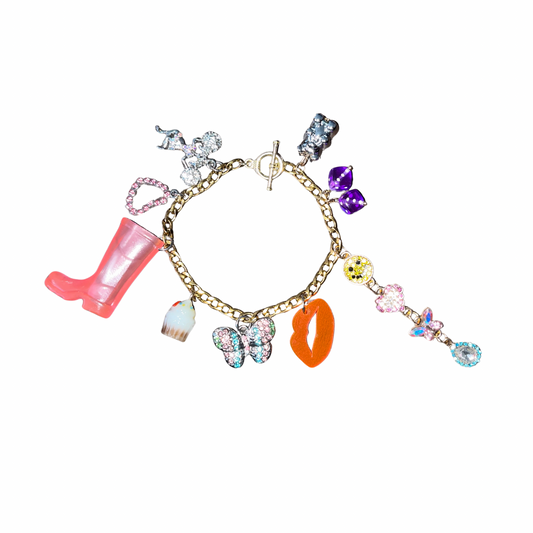 "Walking Through Joy" Charm Bracelet